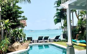 Beachfront Villa Charmant With Private Pool