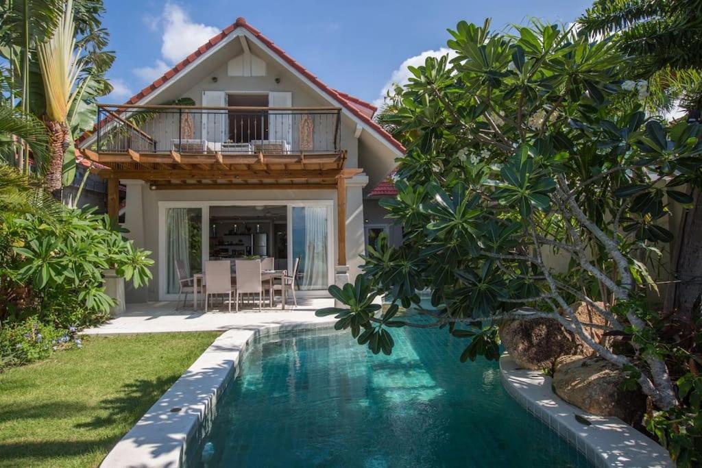 Beachfront Villa Charmant With Private Pool Koh Samui Exterior photo