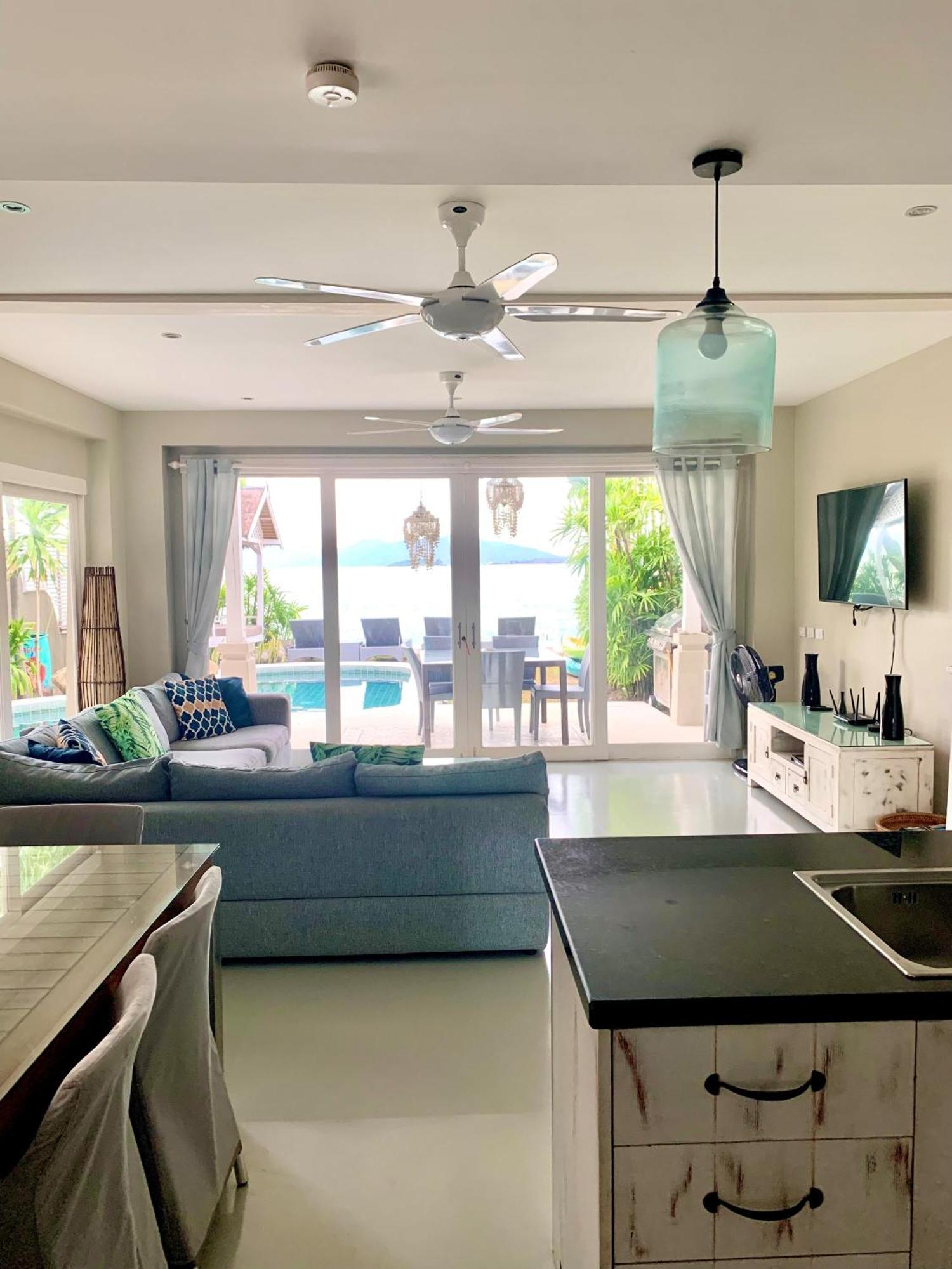 Beachfront Villa Charmant With Private Pool Koh Samui Exterior photo